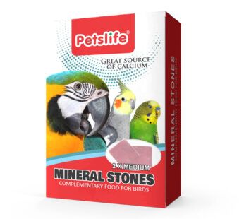Petslife 2 Mineral Stones Calcium Birds