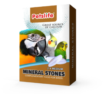 Petslife 2 Mineral Stones Calcium Birds