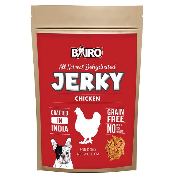 Bairo Dog Food Range (Treats, Jerky 50g)