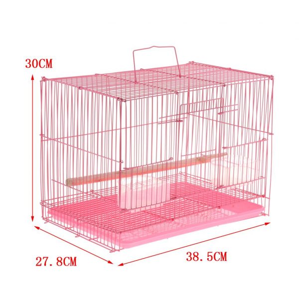 Pet Bird Cage with Stand Stick