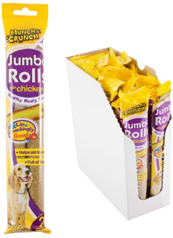 Munch & Crunch Jumbo Rolls With Chicken