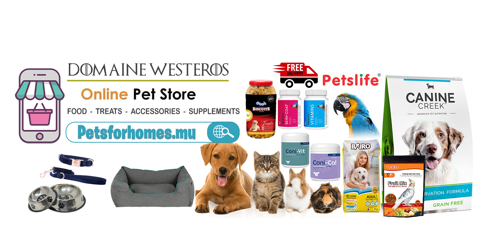 Domaine Westeros online pet store