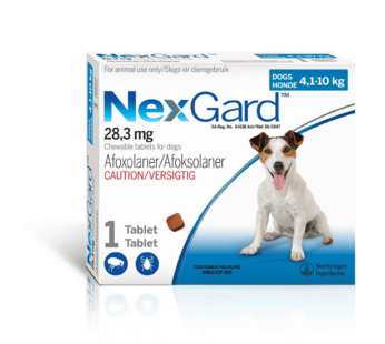 Nexgard 4.1-10Kg – Small – Flea & Tick Treatment